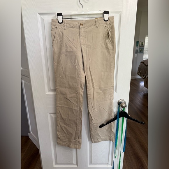 NEW Aeropostale Womens Khaki pants Size 10 Regular Low Rise Classic 33” Inseam - Picture 1 of 6